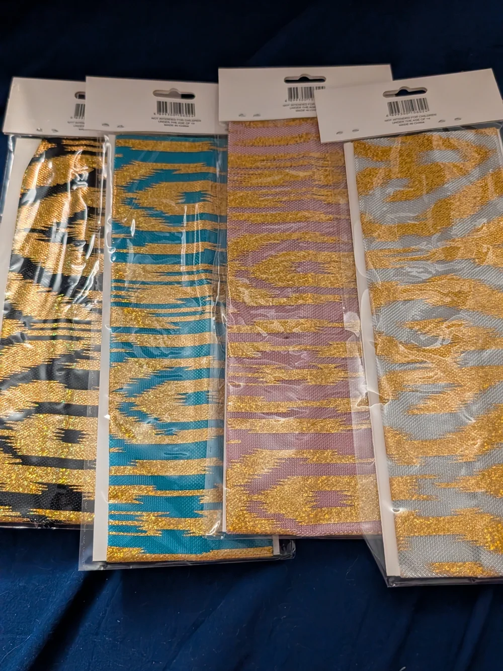 N/A turquoise headwrap